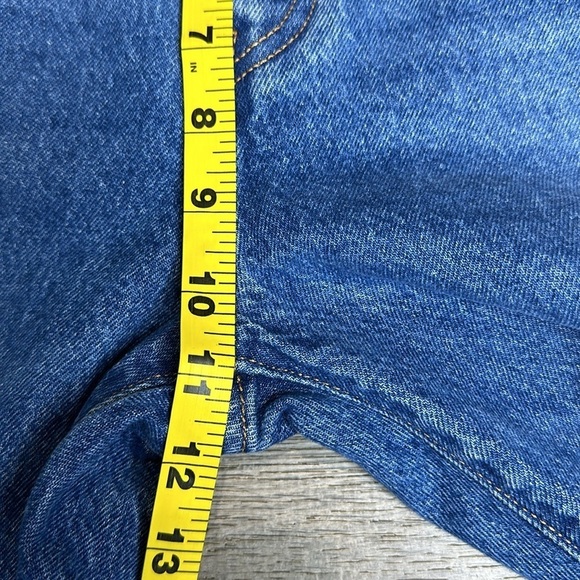 Levi’s Premium Wedgie Straight Fit Women’s Jeans Distressed Medium Wash Size 28 - Picture 11 of 13
